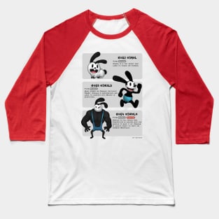 Oswald Evolutions Baseball T-Shirt